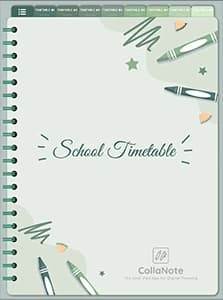 A school timetable planner